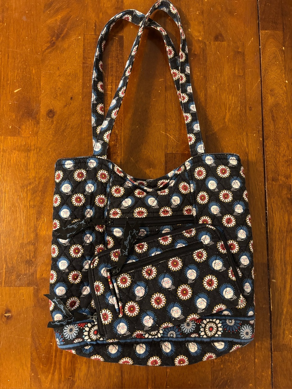 Vera Bradley Vintage Owl pattern bundle - bag and wallet